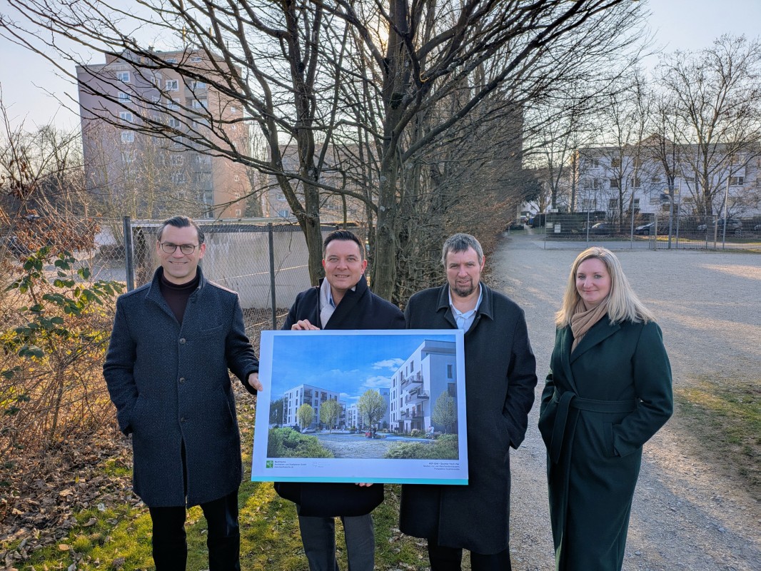 250218 PM Bauantrag quartier hoch vier foto hwb 250218 PM Bauantrag quartier hoch vier foto hwb